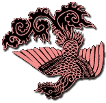 modern cartoon image of Asian Phoenix
